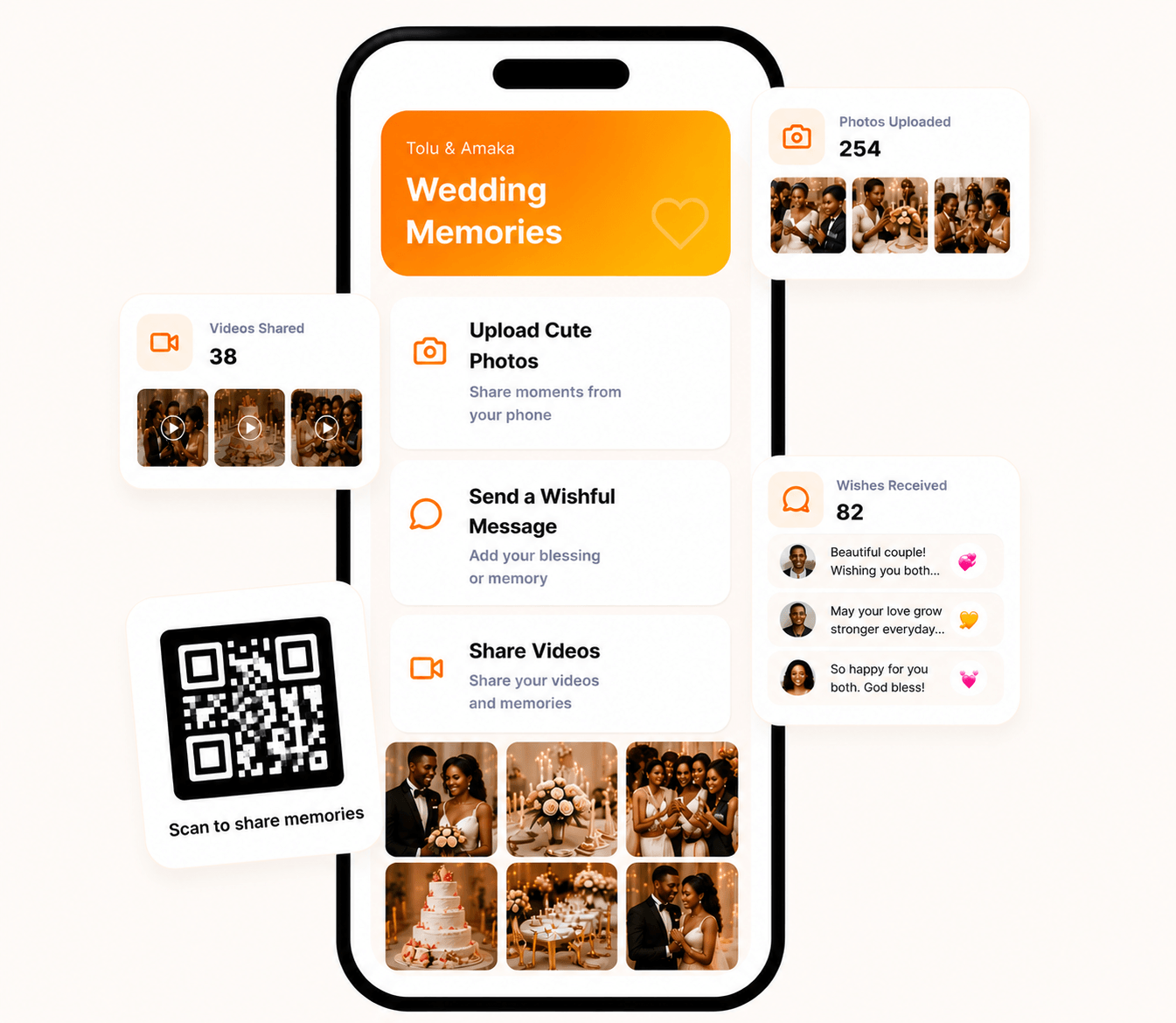 Cheerio Event Memories app