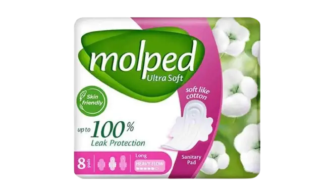 Molped Ultra Soft Long Sanitary Pads