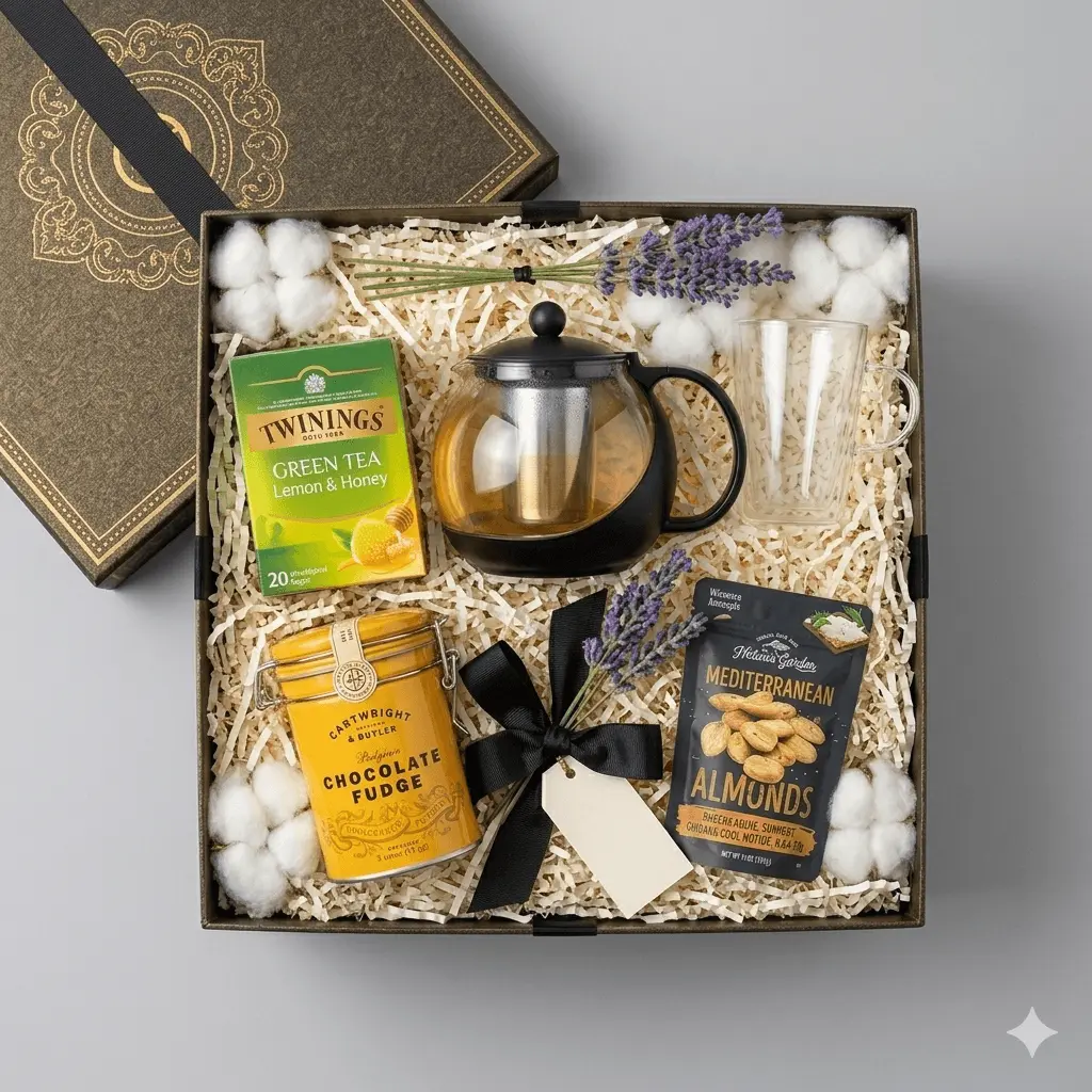 Tea & Treats Box